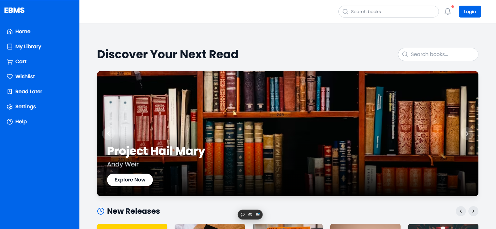 E-BOOK Management System